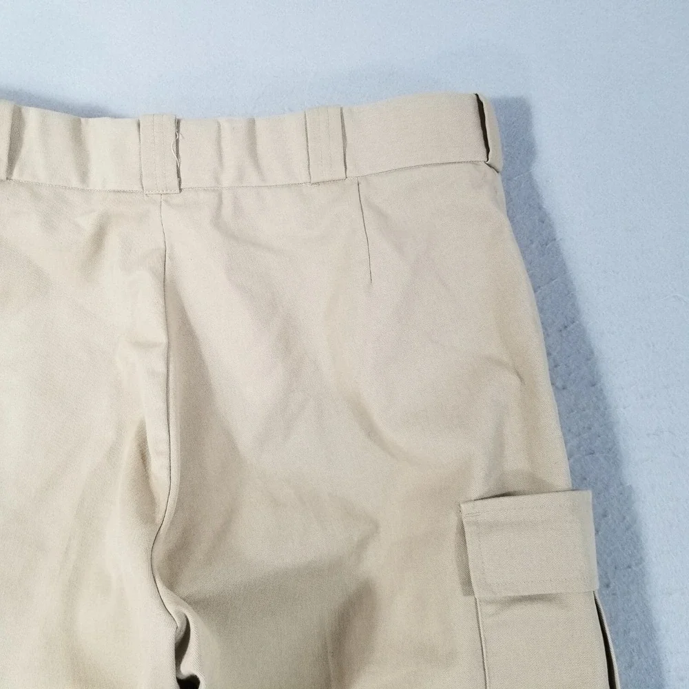 US Navy Flying Cross khaki chino pants men's 38x34 beige uniform military cargo